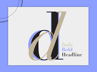 Didot Anatomy of Type anatomy bold didot firmin headline italic typeface