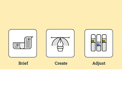 New Icons adjust brief company create icon logo preview