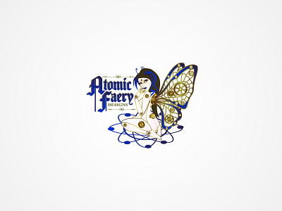 Atomic Faery Designs branding design graphic design illustration logo typography vector