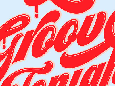 WIP typographic illustration