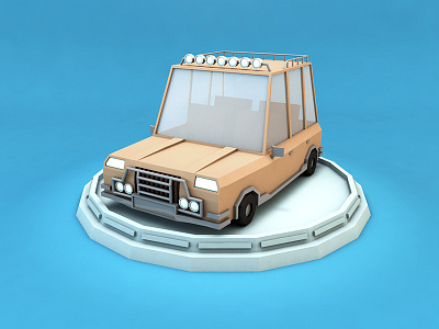 Low Poly Car