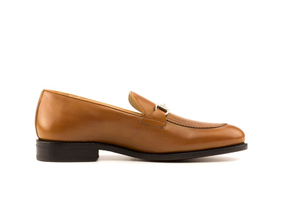 Metal Bit Loafer in Honey for Men (Shoes) - The Andre by Idrese