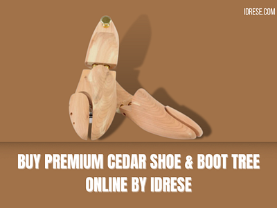 Buy Premium Cedar Shoe & Boot Tree Online by Idrese