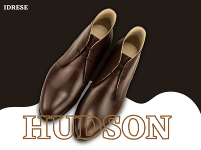 Buy Luxury Hudson Men’s Dark Brown Leather Chukka Boots | Idrese