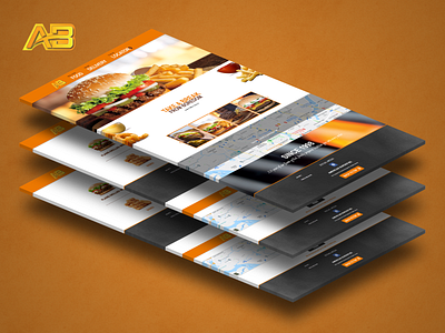 Food / Burger Delivery Website Design & Development Project