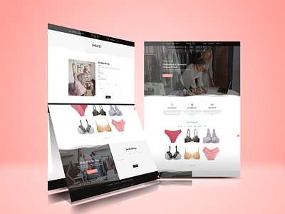 Online Cloth / lingerie Store / Shop Website UI Design & Develop bra clean e commerce design e commerce shop e commerce website elementor homepage landing page online shop online store panties ui underwear web webdesign website website design women fashion woocommerce wordpress