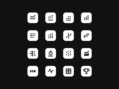 ✍️Designing Data Visualisation Icon Set for Cuddle.ai