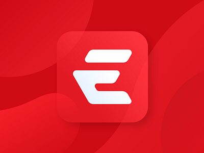 EC Tech logo concept 2 brand design ec icon logo logo design logo ui logo ux red ui ui design ux