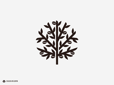 Coffee Tree Logo Design chocolate coffee coffee brand coffee branding coffee logo coffee tree coffee tree logo design logo design logo inspiration tree logo