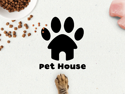 Pet House animal animal logo brand brandmark cat cat logo design icon identity jb jb design jordi logo logomark pet pet house pet logo pets logo petshop