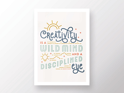 Creativity Poster