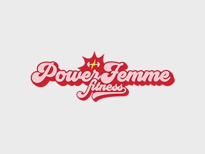 Powerfemme Fitness Logo By Lauren Farmer On Dribbble