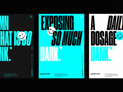 Dank Type™ Poster Set