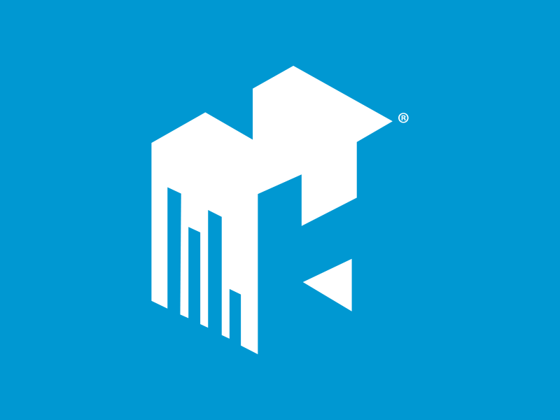 Hurree Logo Perspective animation branding hurree logo