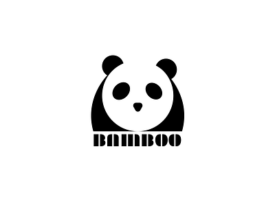 Daily Logo Challenge #3 - Panda/Bamboo branding daily logo challenge graphic logo panda