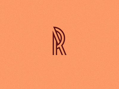 Daily Logo Challenge #4 - Single Letter R branding daily logo challenge graphic logo r letter