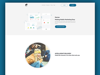 Hurree Concept Website Re-Design graphic design ui ux web design website