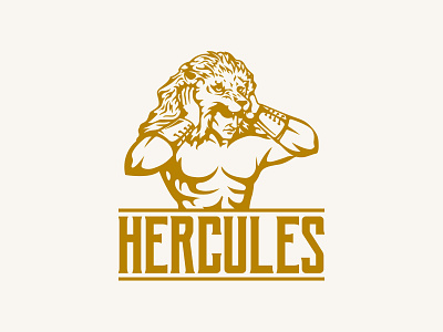 Hercules Logo branding design illustration logo vector
