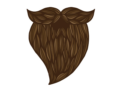 Just A Beard beard illustration