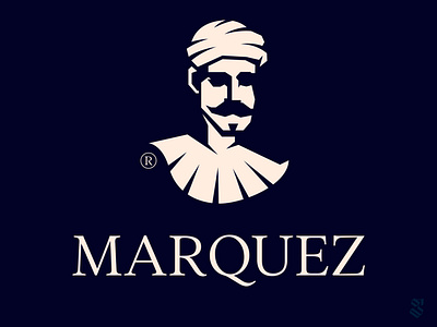 Marquez Logo blackandwhite branding design illustration logo logodesign logos logotype symbol symbols vector wine winery