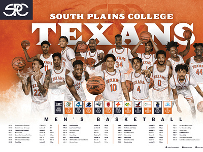 SPC Basketball Team Posters Men