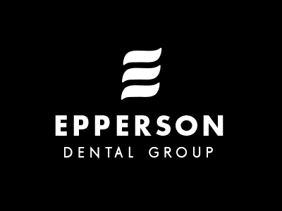 Epperson Logo Comp 2 clean dental icon lettermark logo logo design simplistic symbol tooth