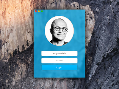 OS X Yosemite Minimal Skype Login