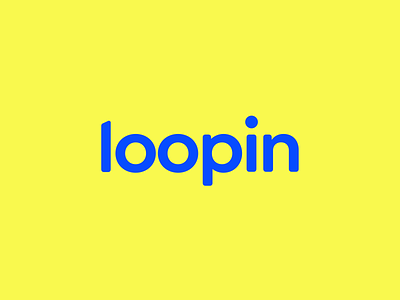 Loopin Branding #1 brand brand identity branding graphic design logo logos logotype loop minimal type