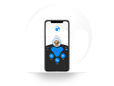 Hitch Pet App UI dog hitch tag ios paw ui uiux user interface