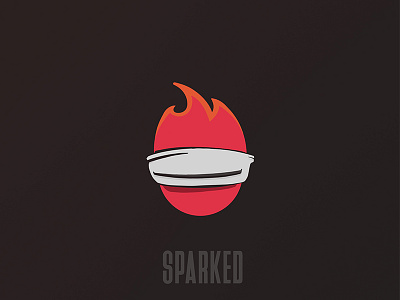 #8, Thirty Days Logo Challenge brand branding fire gaming logo sparked thirtylogos