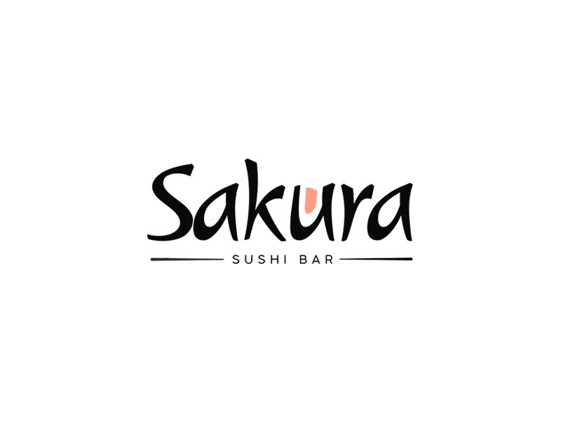 #18, Thirty Days Logo Challenge japanese restraunt sushi sakura thirty logos thirtylogos brand branding logo