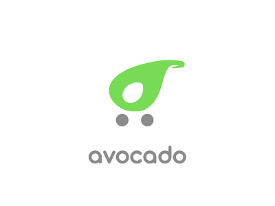#24, Thirty Days Logo Challenge avocado brand branding cart grocery identity logo shopping thirty logos thirtylogos