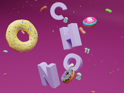 Donut 3D illustration 3d donuts illustration