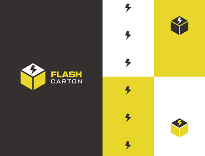 Flash Carton Branding! app branding business logo carton design flash carton graphic design logo logo design minimal modern vector
