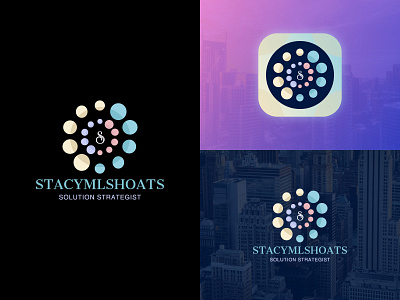 Stacymlshoats Solution Strategist logo design