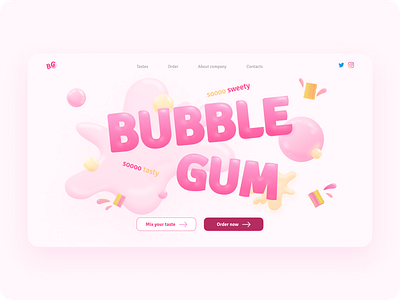Bubble Gum First Screen