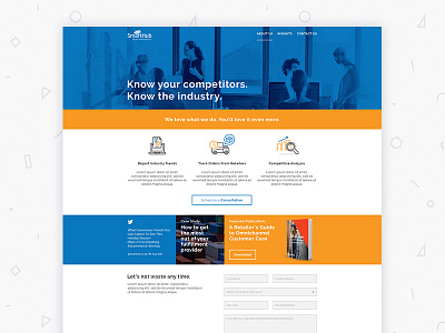 SmartHub Landing Page ecommerce ui ux web design website