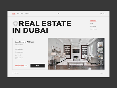 Real Estate in Dubai - Website