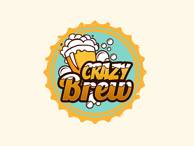 Logo for Craft beer art beer design logo
