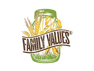 Logo Design design family jar logo