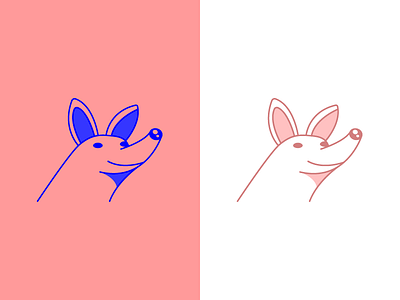 Fox Illustration animal animals color colors dog flat fox foxy illustration lines outlines shadows