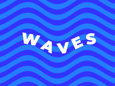 Waves color curves waves