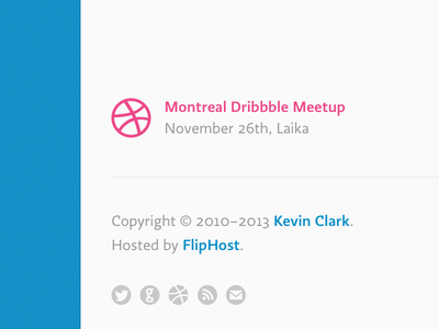 Montreal Dribbble Meetup, November 26th
