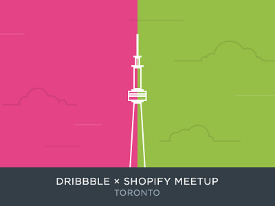 Official Dribbble × Shopify Meetup, December 3rd in Toronto dribbble illustration meetup