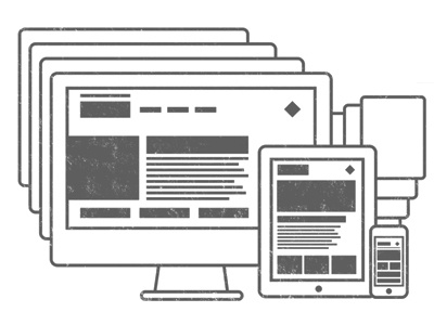 Responsive Webdesign Illustration illustration rwd