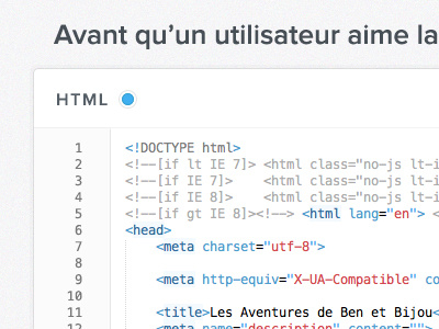 HTML Syntax Highlighting css editor html proxima nova web app