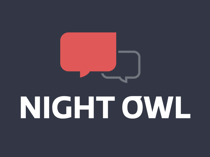 Night Owl branding quatro sans