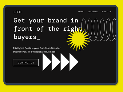Marketing company branding design figma landing page ui ux web website