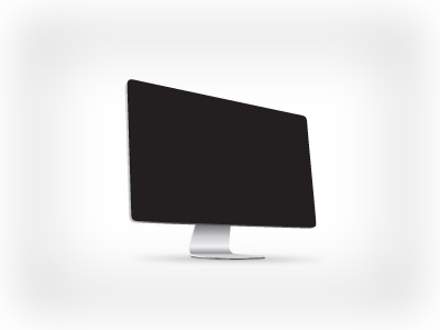 Cinema Display display lighting perspective shadow