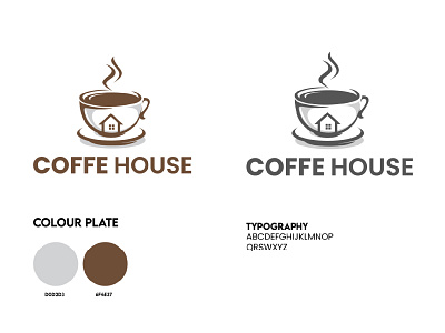 Coffee House logo Design branding coffee coffee house design graphic design illustration logo minimalist logo modern modern logo ui